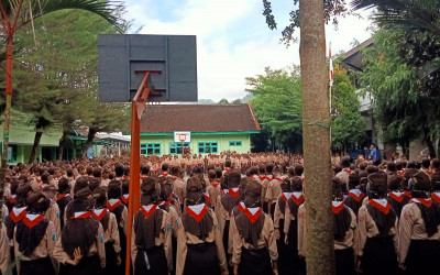 Peringatan Hari Sumpah Pemuda SMP Negeri 1 Ngadirojo